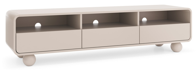 TV-Schrank Orion 180 cm mit Schubladen Kaschmir