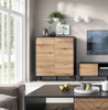 Hohe Kommode Diamond KD104 im skandinavischen Stil