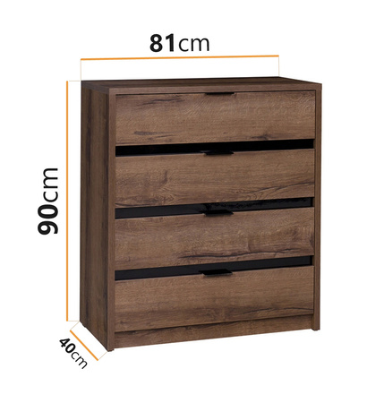 Highboard Martin K4SZ mit Schubladen