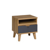Nachttisch Aster 45 cm mit Schublade