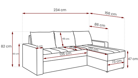 Ecksofa Domino