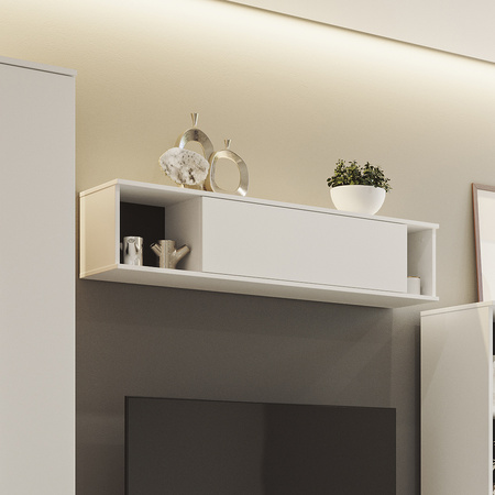 Hängeschrank Dallas 135 cm Weiß