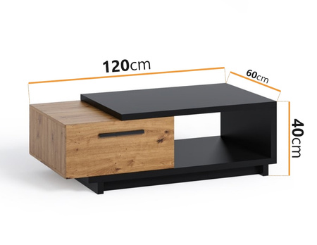 Couchtisch Zonda 120 x 60 cm