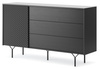 Moderne Kommode East KSZ144 mit drei Schubladen