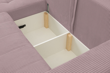Ecksofa Palermo mit Schlaffunktion und Bettkasten
