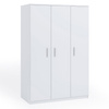3-türig Schrank Tamiza Breite 135 cm Weiß
