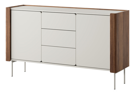 Kommode Kalon KSZ-141 Kaschmir / Warmia-Nussbaum