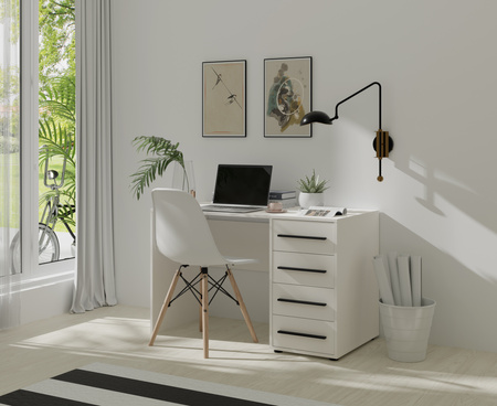 Schreibtisch Modena 120x60 in Weiß