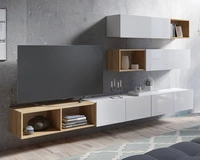 Weiß + Weiß glänzend / Goldene Eiche