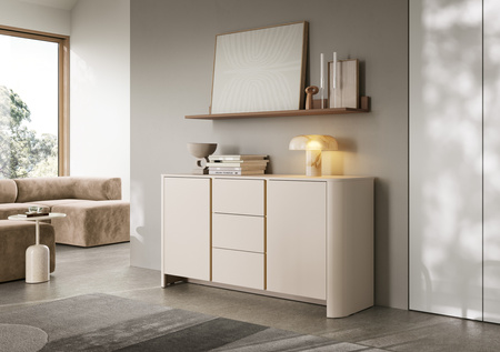 Kommode Aura KSZ 168 cm in Kaschmir