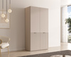 Zweitüriger Kleiderschrank Zen in Kaschmir