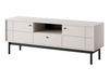 TV-Schrank Sora 154 cm in Kaschmir mit schwarzen Füßen