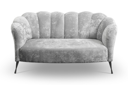 Zweisitzer-Sofa Adria Rosa Farbe 155 cm breite