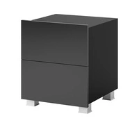 Schwarz / Schwarz glänzend