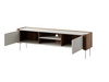 TV-Schrank Kalon 180 cm in Kaschmir / Warmia-Nussbaum mit Metallfüßen