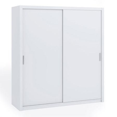 Weißer Schiebetürenschrank Tamiza, Breite 200 cm