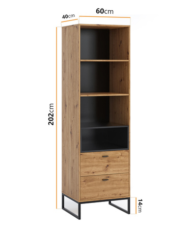 Bücherregal Randy R60