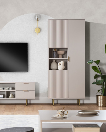 Dreitürig Regal Nubia R3D in Kaschmir