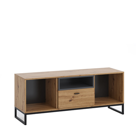 TV-Lowboard Randy 135 cm mit Metallfüßen