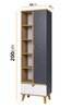 Bücherregal Aster R1D1SZ
