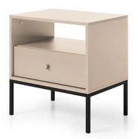Beige + Schwarze Beine