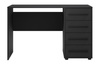 Schreibtisch Modena 120x60 in Schwarz