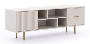 Moderner TV-Schrank Nubia 150 cm mit zwei Schubladen