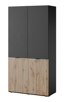 Zweitüriger Schrank Zen in der Farbe Wotan-Eiche