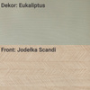 Kommode Silva KSZ-106 in Eukalyptus + Scandi-Furnier