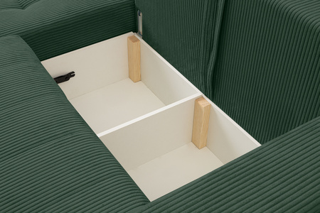Ecksofa Palermo mit Schlaffunktion und Bettkasten