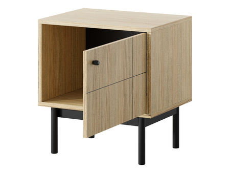 Nachttisch Sora S54 in der Farbe Eiche Linea