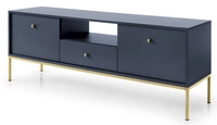 Marineblau + goldene Füße