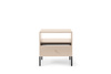 Der stilvolle Nachttisch Bari in Beige