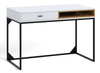 Schreibtisch Randy 120 x 60 cm mit Metallfüßen