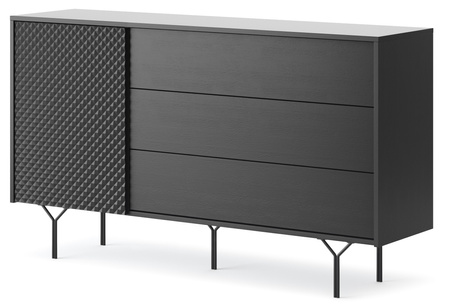 Moderne Kommode East KSZ144 mit drei Schubladen