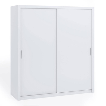 Weißer Schiebetürenschrank Tamiza, Breite 200 cm