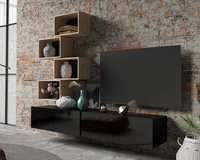 Wohnwand Montreal XVII mit Regalen