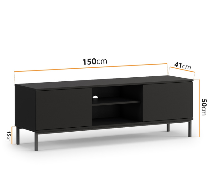 TV-Lowboard Dallas 2D 150 cm
