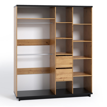 Kleiderschrank Zonda SZ4D 180 cm mit vier Türen und Spiegel