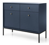 Die stilvolle Kommode Bari KSZ104 in Marineblau
