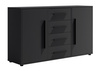 Schwarze Kommode Modena K2D4SZ 150 cm