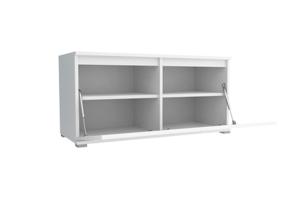Gepolstertes Garderoben-Set Noris V mit Spiegel – Sonoma + Stoff Trinity 32