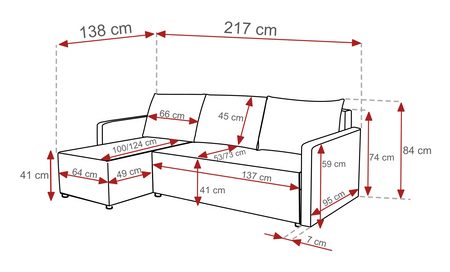 Ecksofa Rubi