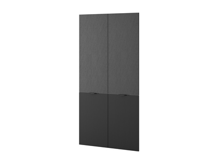 Zweitüriger Schrank Zen in Schwarz