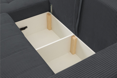Ecksofa Palermo mit Schlaffunktion und Bettkasten