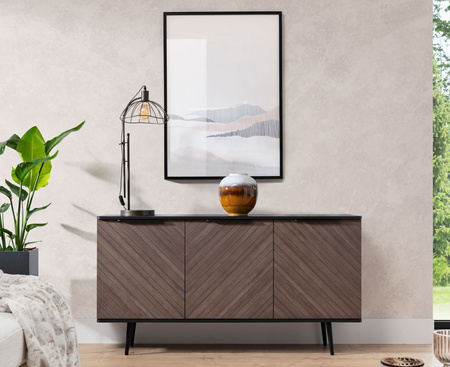 Sideboard Pinelli K3D mit Metallfüßen 150 cm 3-türig