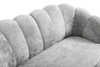 Zweisitzer-Sofa Adria Rosa Farbe 155 cm breite