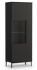 Vitrine Dallas 70 x 190 cm Schwarz