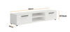 TV-Schrank Modena 190 cm Farbe: Weiß