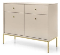 Beige + Gold Beine